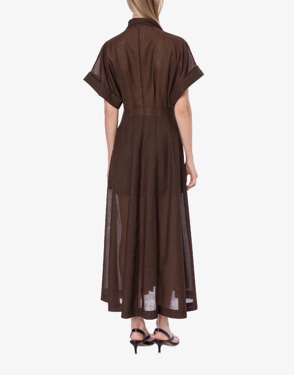 Philosophy Di Lorenzo Serafini Abito Chemisier In Voile Di Lana