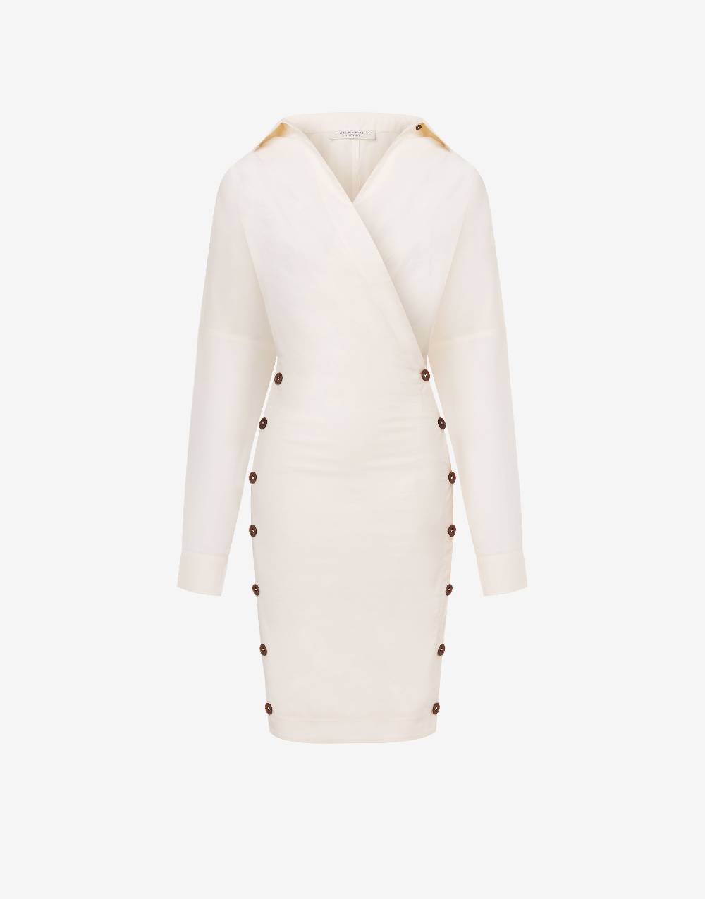 Philosophy Di Lorenzo Serafini Abito in cotone stretch con bottoni