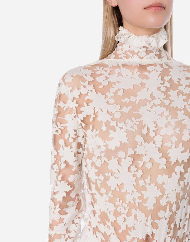 Philosophy Di Lorenzo Serafini Abito In Jersey Devoré Reversibile