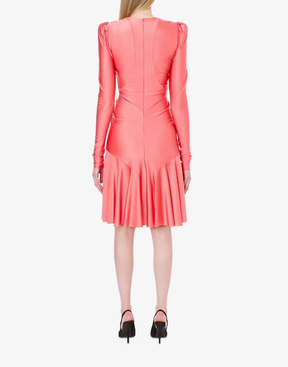 Philosophy Di Lorenzo Serafini Abito In Lycra Con Drappeggi