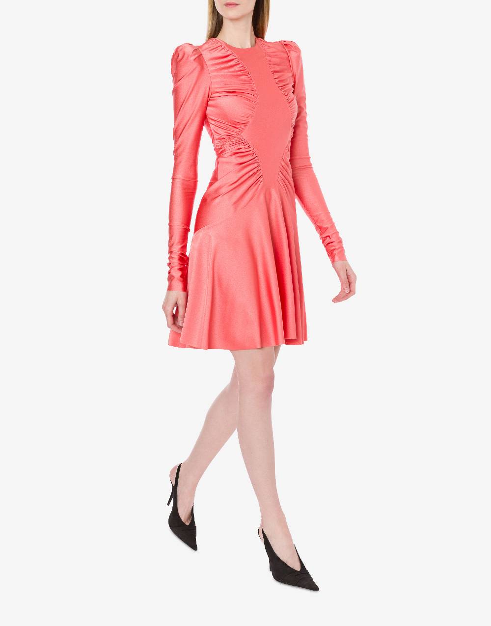 Philosophy Di Lorenzo Serafini Abito In Lycra Con Drappeggi