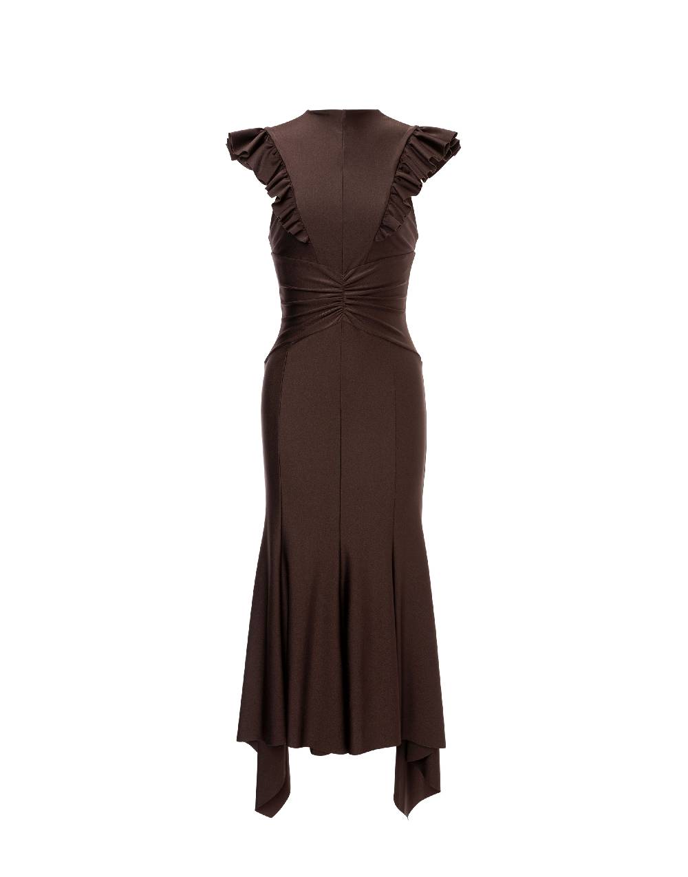 Philosophy Di Lorenzo Serafini Abito In Lycra Con Ruches