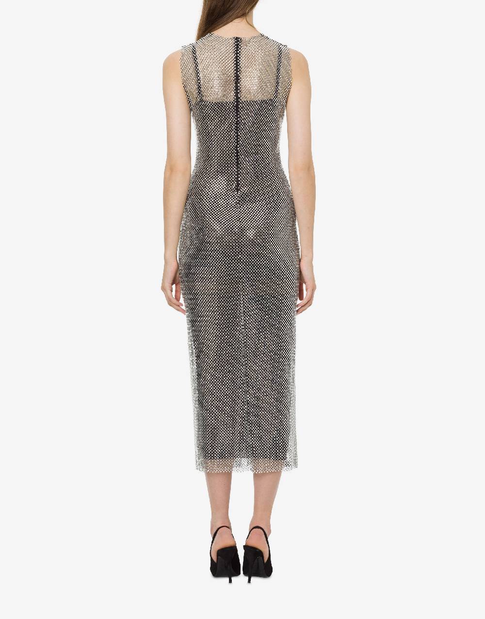 Philosophy Di Lorenzo Serafini Abito In Rete Con Strass