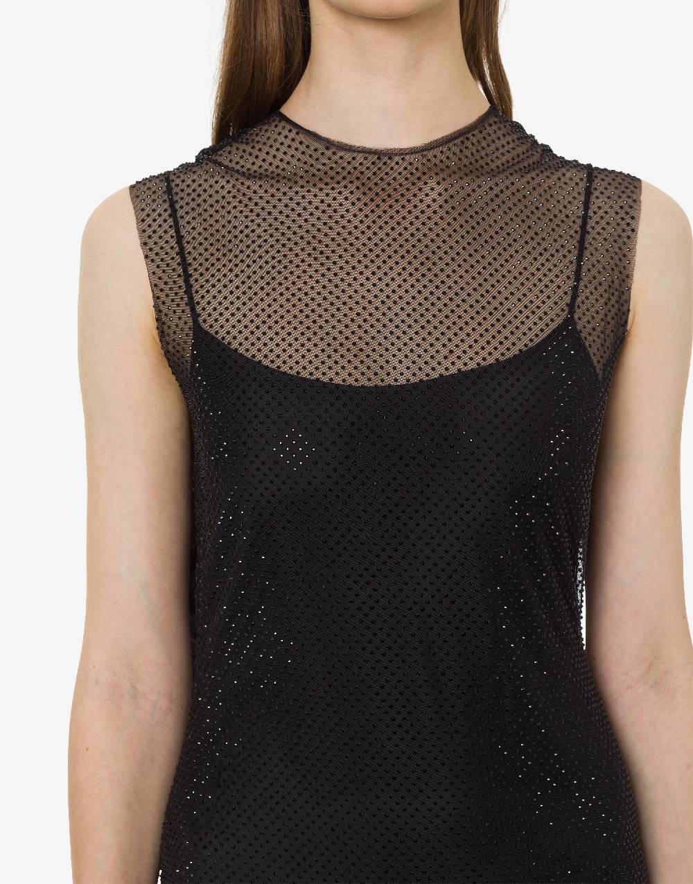 Philosophy Di Lorenzo Serafini Abito In Tulle Strass