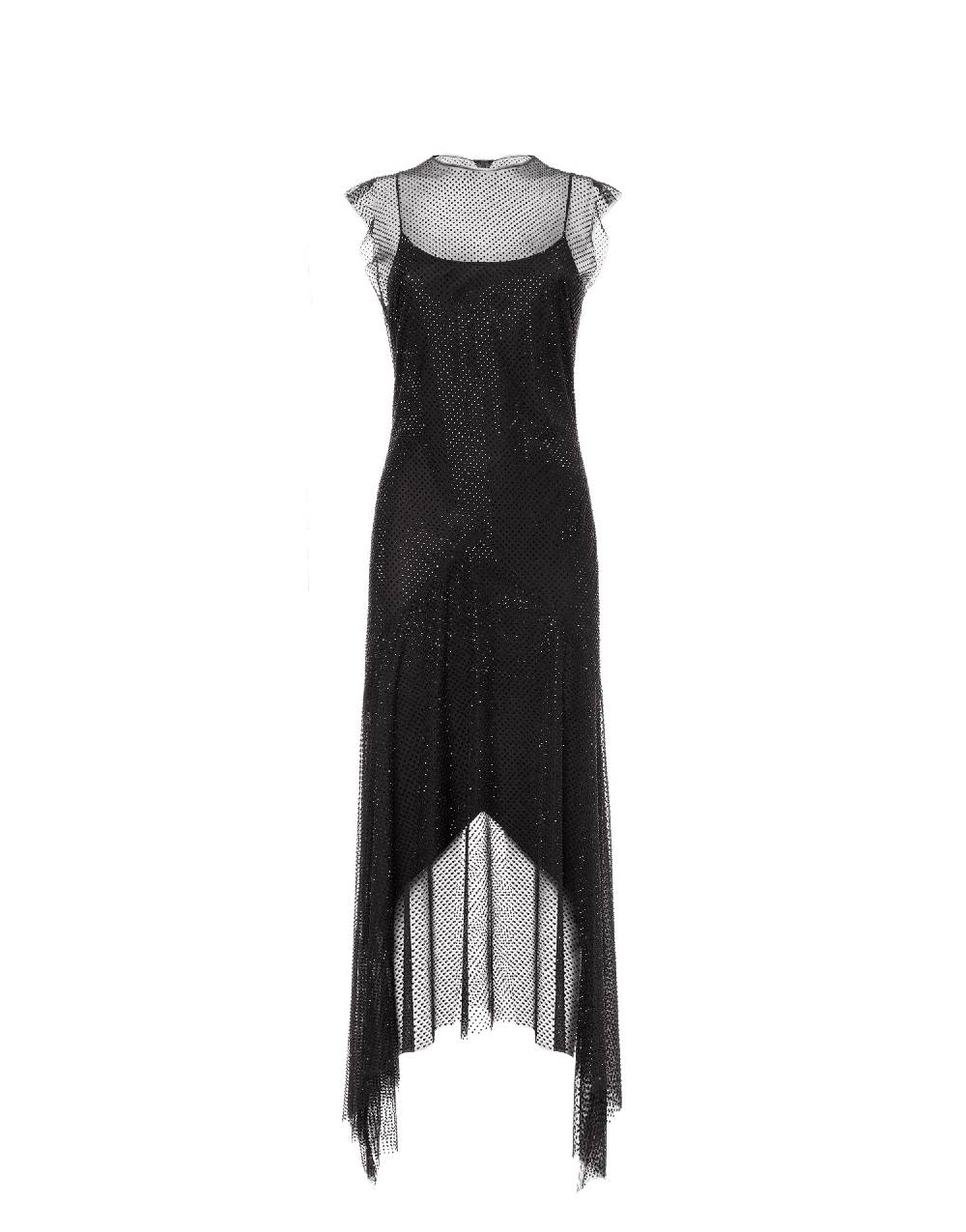 Philosophy Di Lorenzo Serafini Abito In Tulle Strass