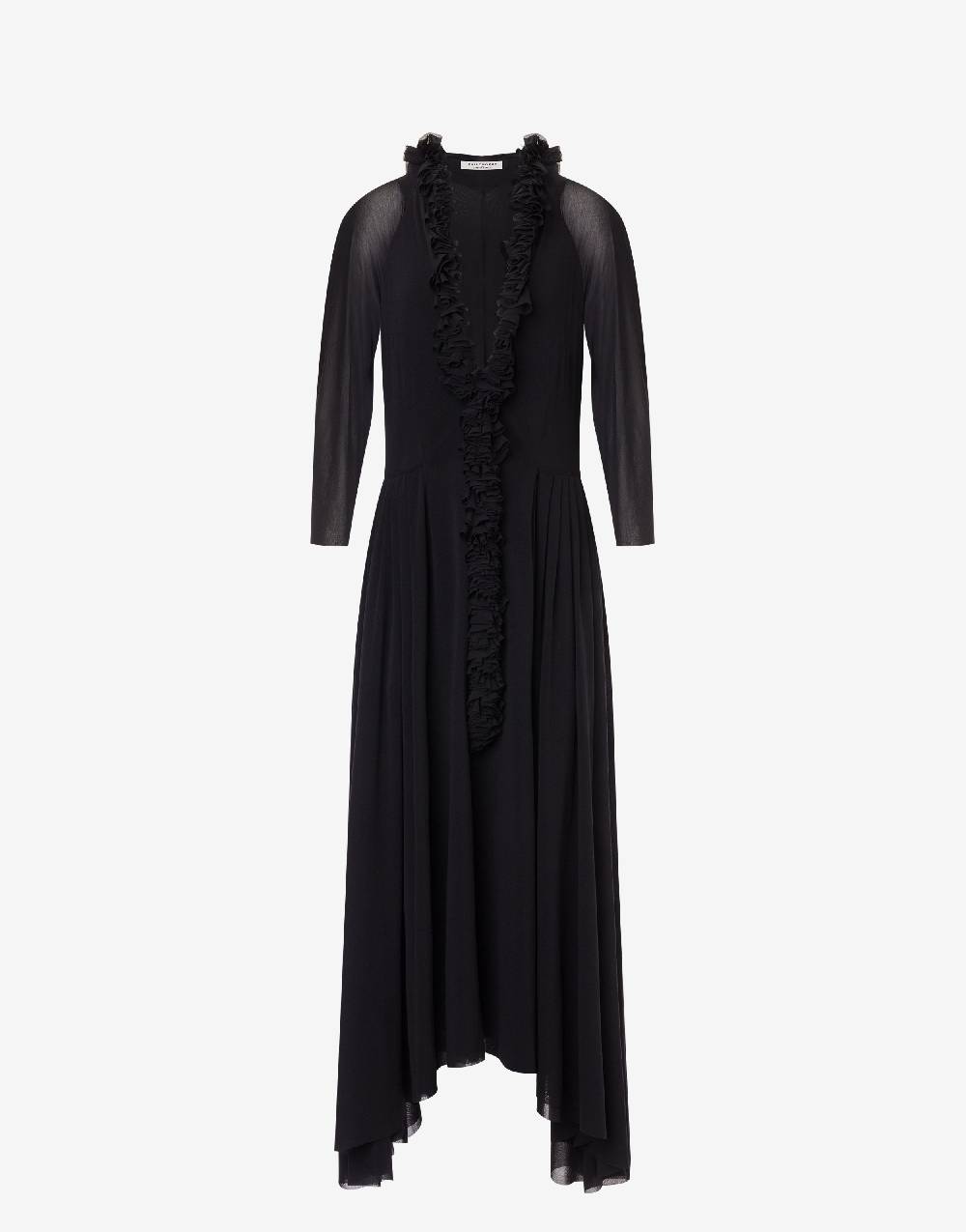 Philosophy Di Lorenzo Serafini Abito in tulle stretch con ruches