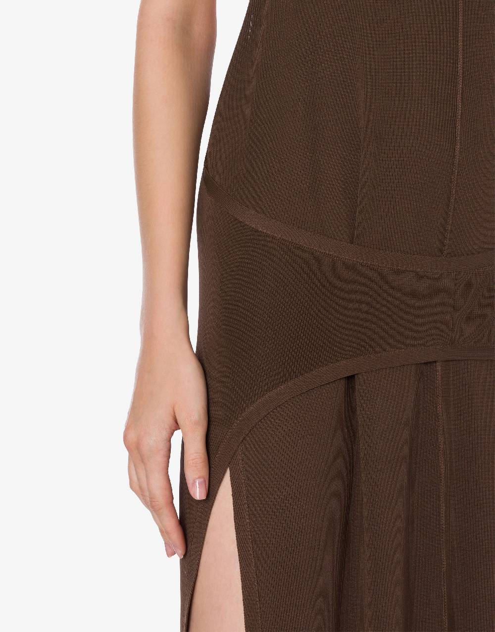 Philosophy Di Lorenzo Serafini Abito Lungo Con Spacchi