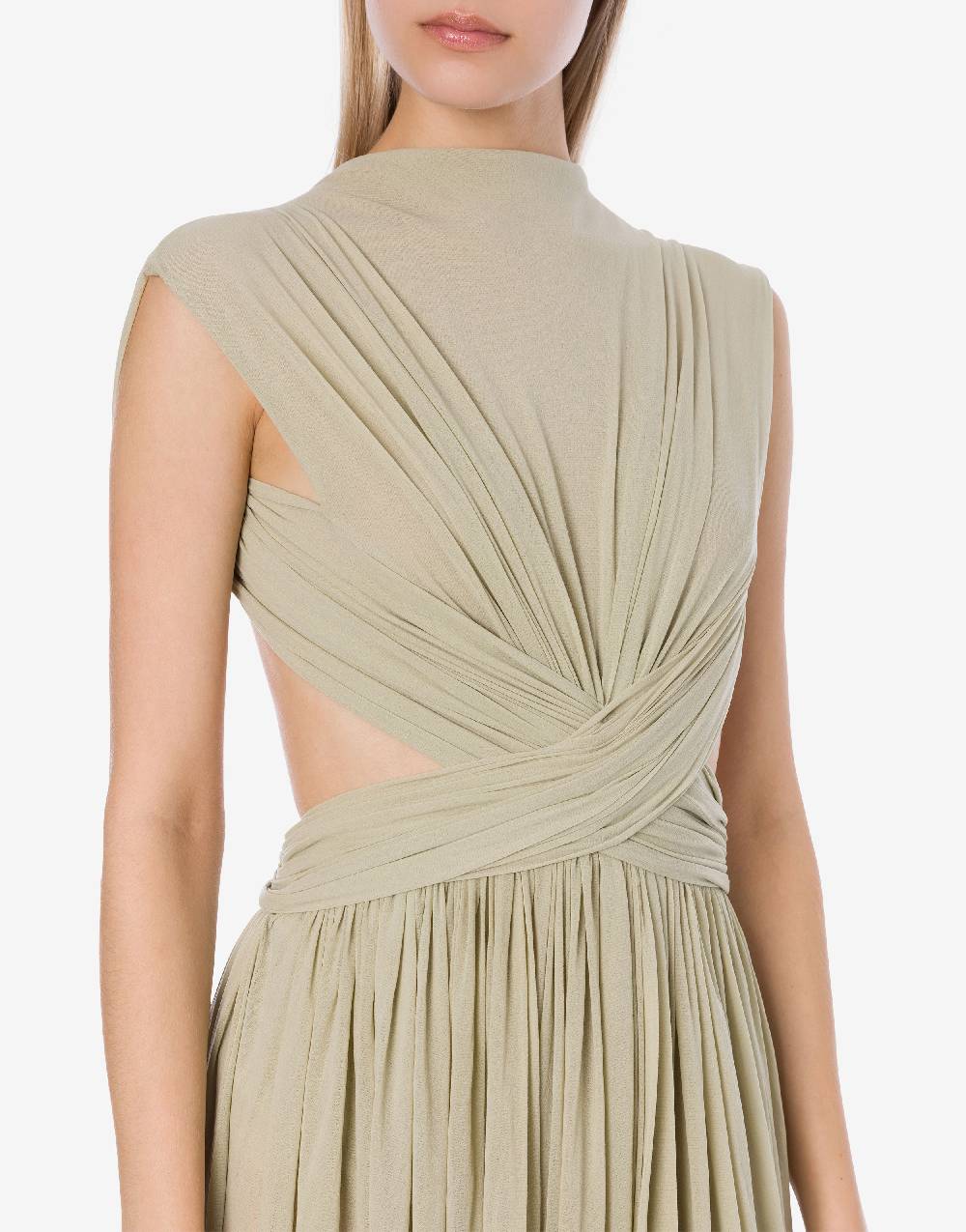 Philosophy Di Lorenzo Serafini Abito Lungo In Tulle Stretch