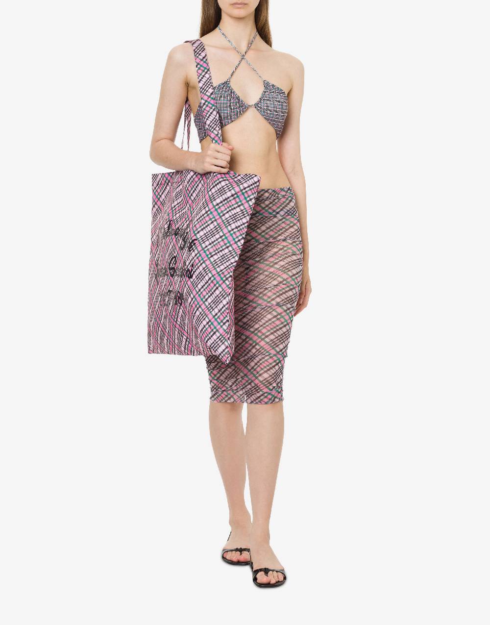 Philosophy Di Lorenzo Serafini Bikini Con Stampa Check