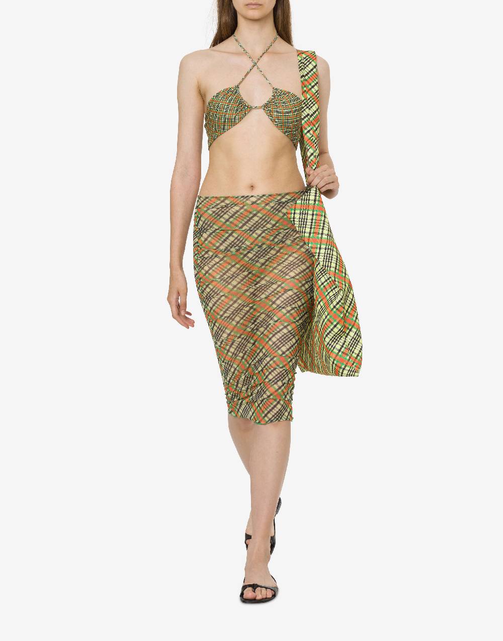Philosophy Di Lorenzo Serafini Bikini Con Stampa Check