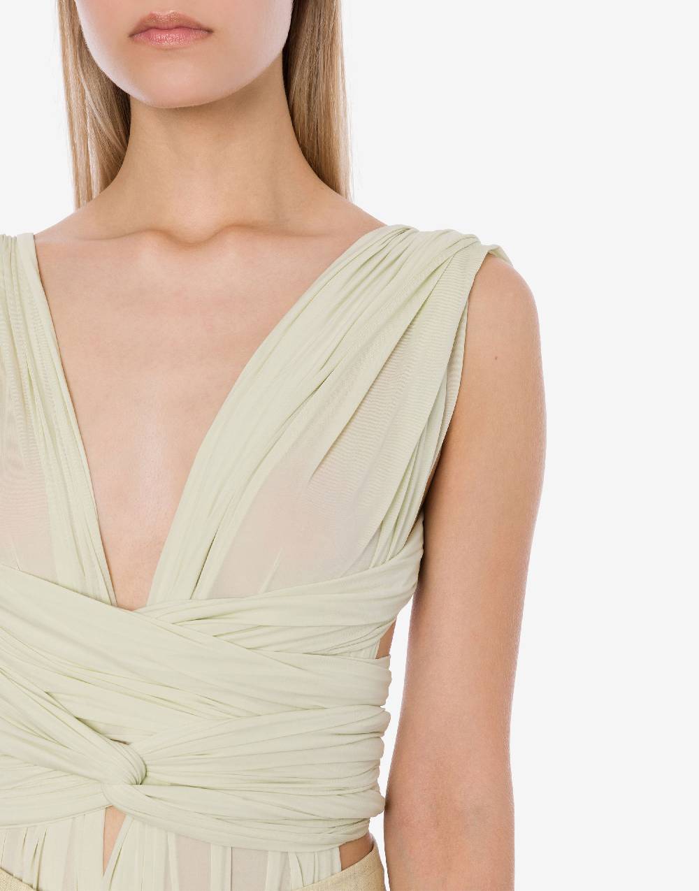 Philosophy Di Lorenzo Serafini Body In Jersey Con Drappi