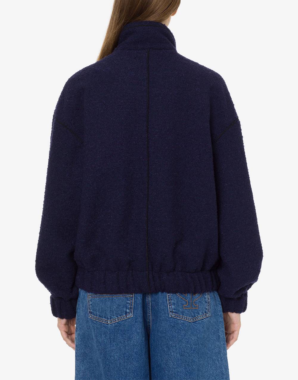 Philosophy Di Lorenzo Serafini Bomber In Stuoia Bouclé