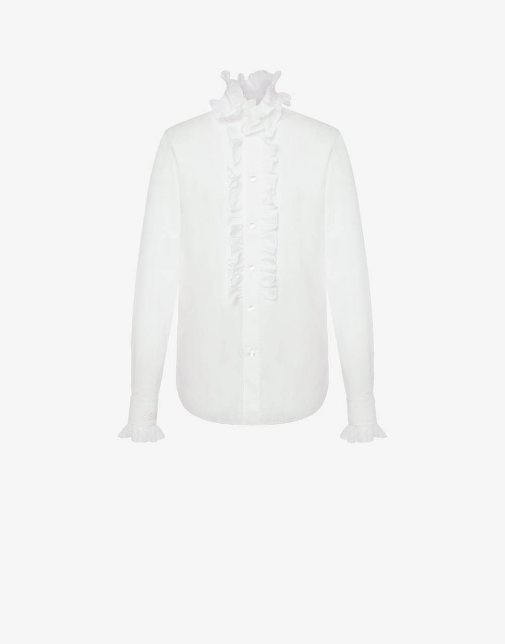 Philosophy Di Lorenzo Serafini Camicia in popeline con ruches