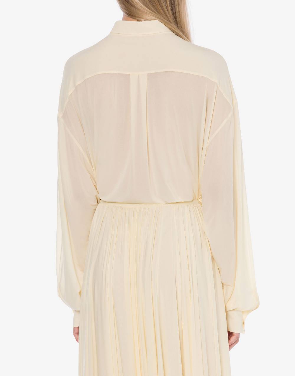 Philosophy Di Lorenzo Serafini Camicia Oversize In Jersey Stretch