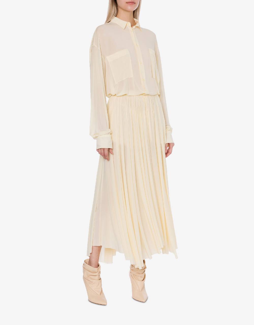 Philosophy Di Lorenzo Serafini Camicia Oversize In Jersey Stretch