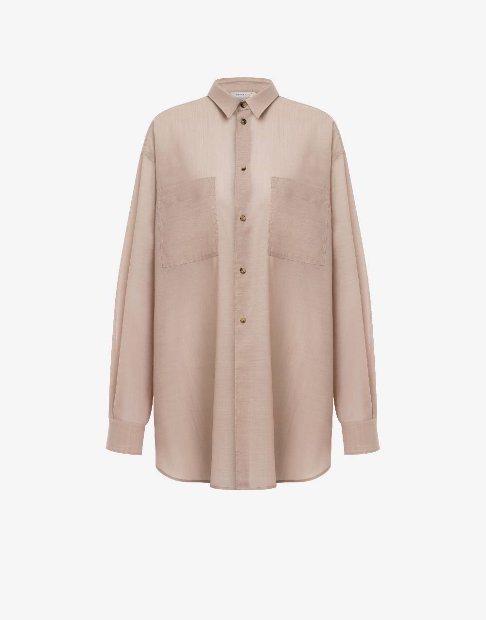 Philosophy Di Lorenzo Serafini Camicia oversize in voile di lana