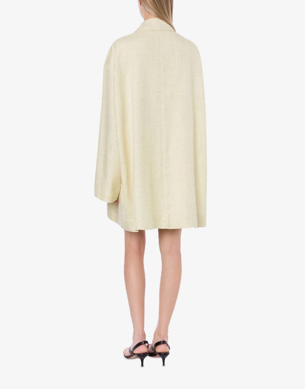 Philosophy Di Lorenzo Serafini Cappotto Leggero In Tela Di Misto Lino