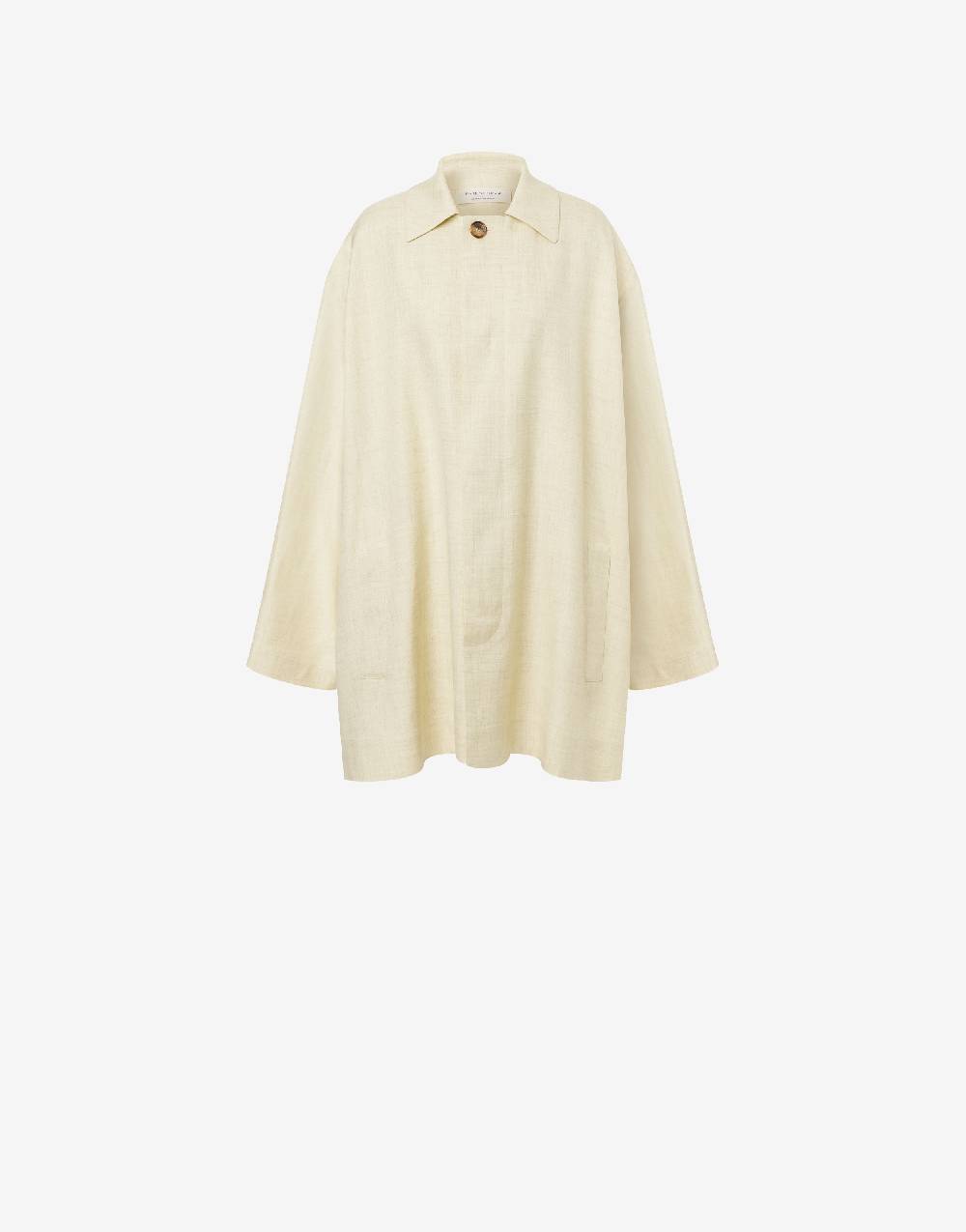 Philosophy Di Lorenzo Serafini Cappotto leggero in tela di misto lino