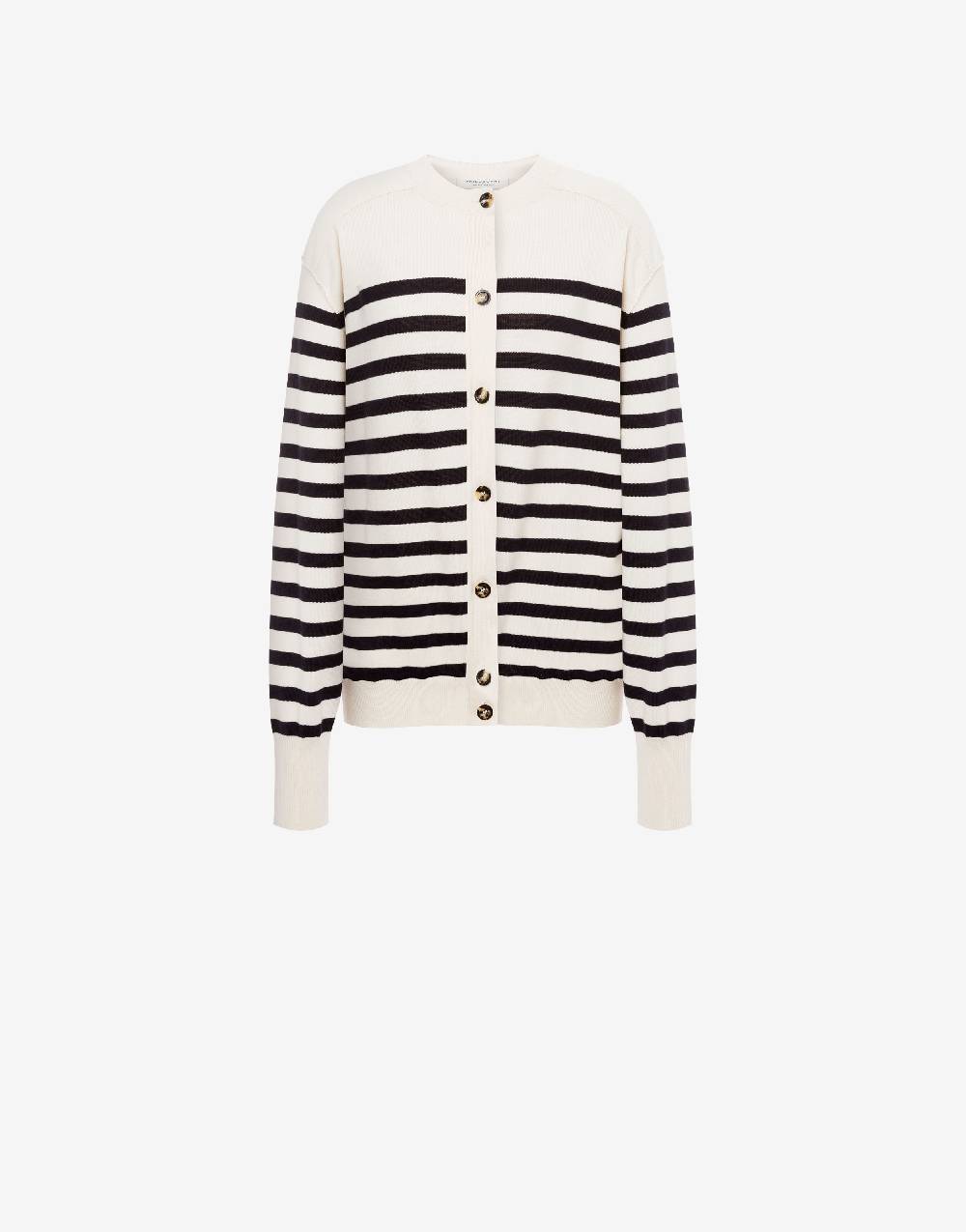 Philosophy Di Lorenzo Serafini Cardigan a righe in lana e cotone