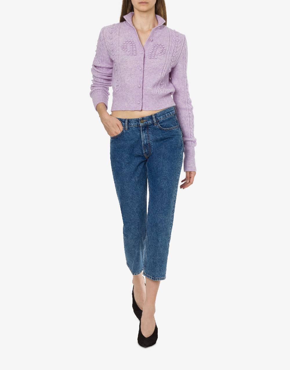 Philosophy Di Lorenzo Serafini Cardigan In Baby Alpaca E Lana Doppia P