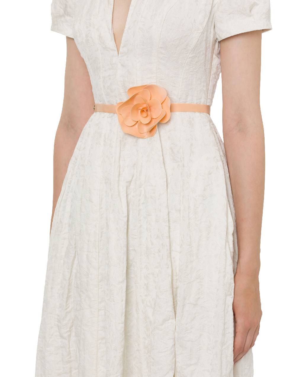 Philosophy Di Lorenzo Serafini Cintura Con Fiore In Latex