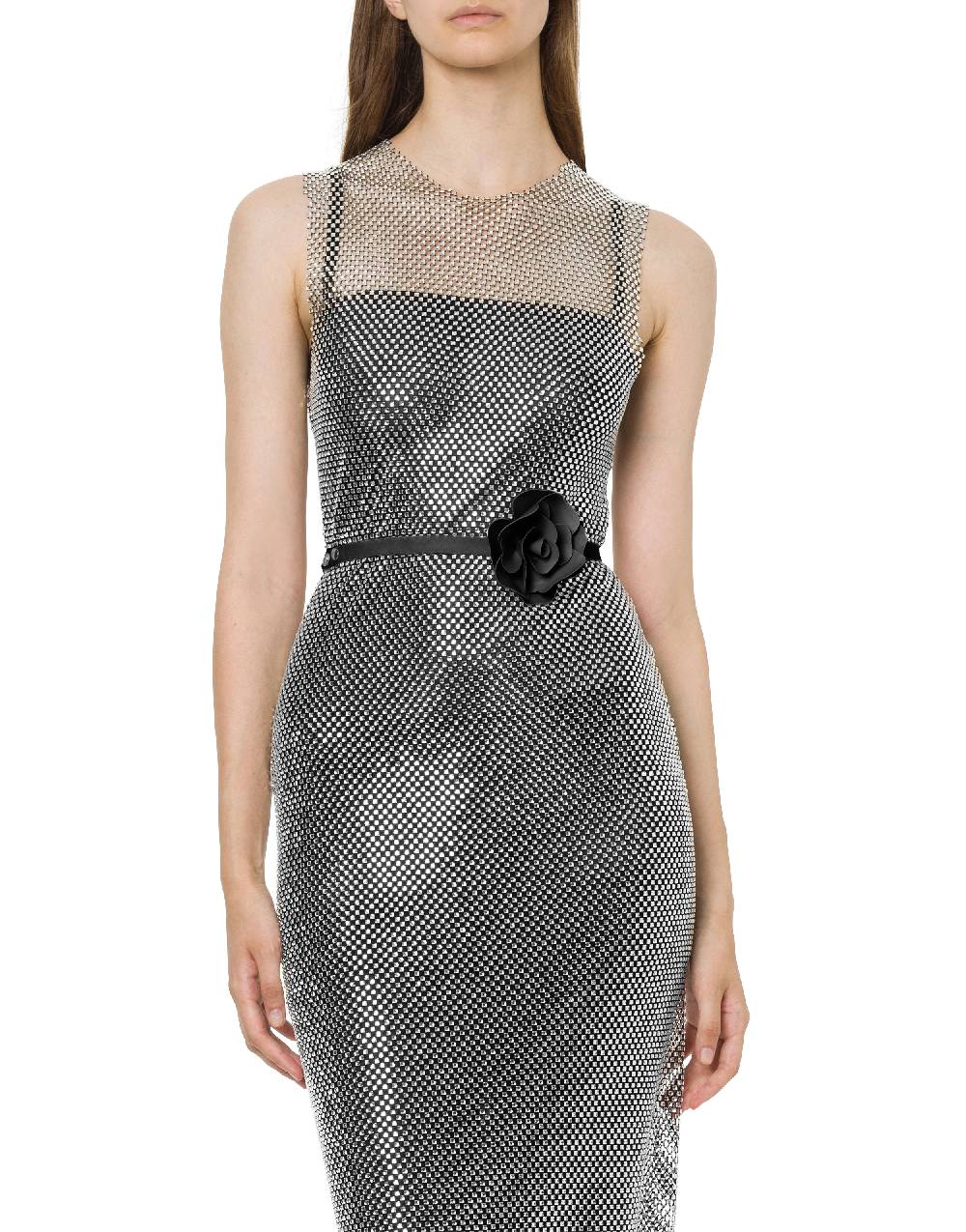 Philosophy Di Lorenzo Serafini Cintura Con Fiore In Latex