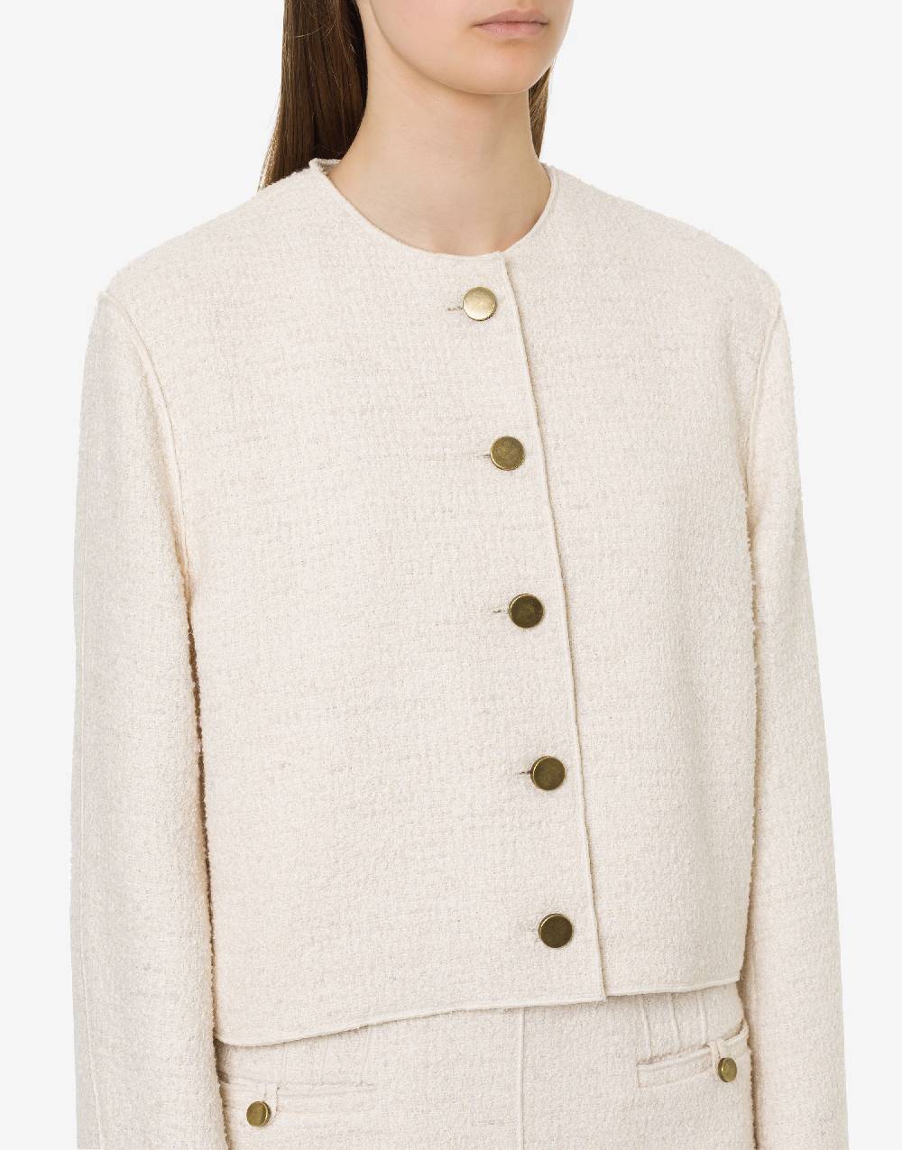 Philosophy Di Lorenzo Serafini Giacca In Stuoia Bouclé