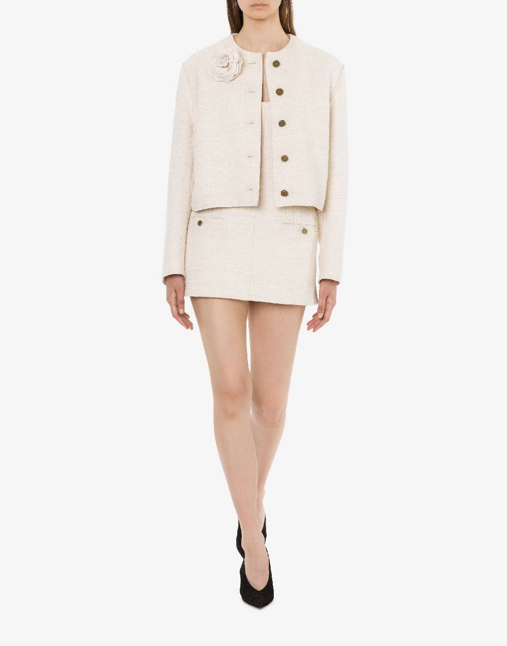 Philosophy Di Lorenzo Serafini Giacca In Stuoia Bouclé