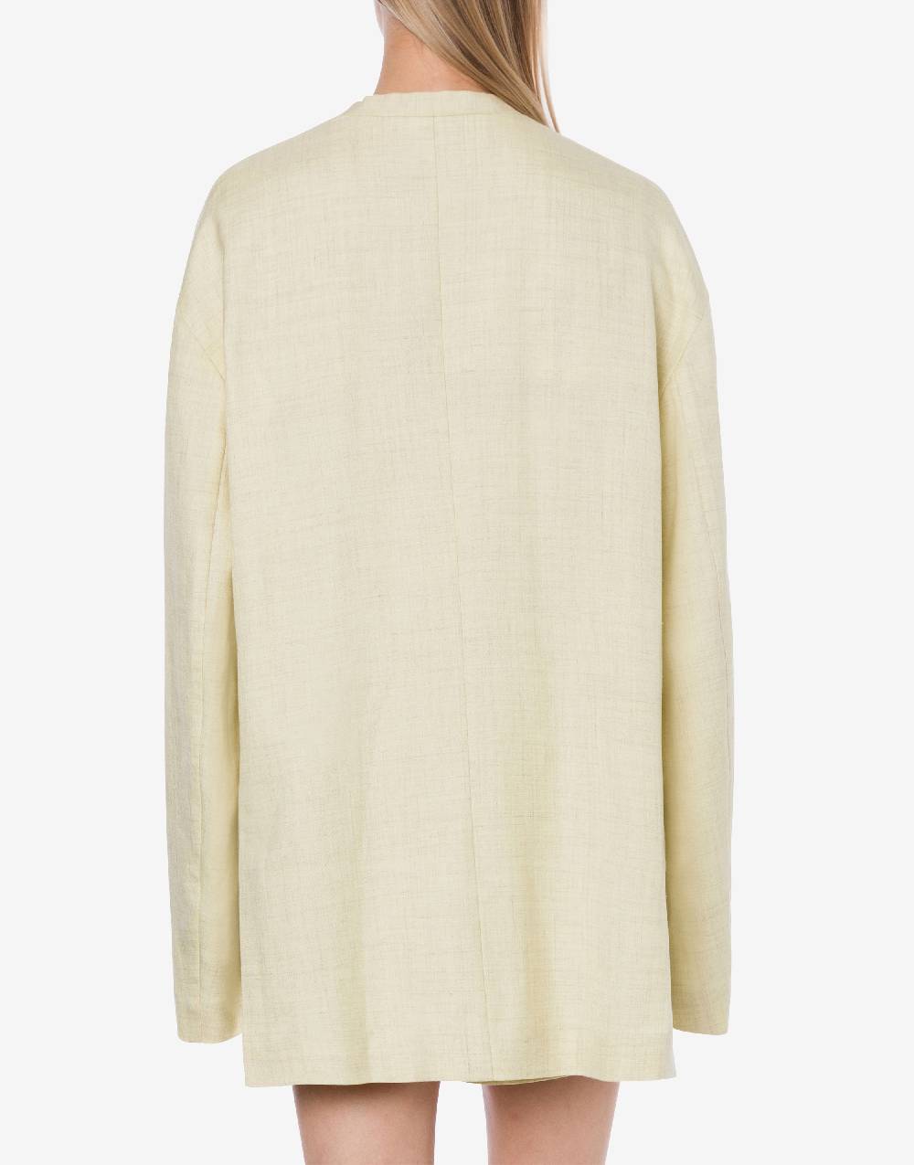 Philosophy Di Lorenzo Serafini Giacca Oversize In Tela Misto Lino