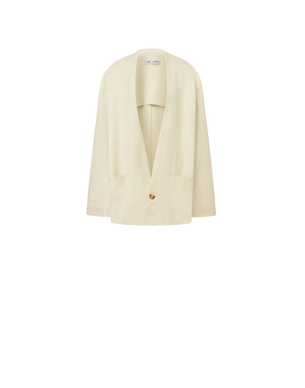 Philosophy Di Lorenzo Serafini Giacca Oversize In Tela Misto Lino