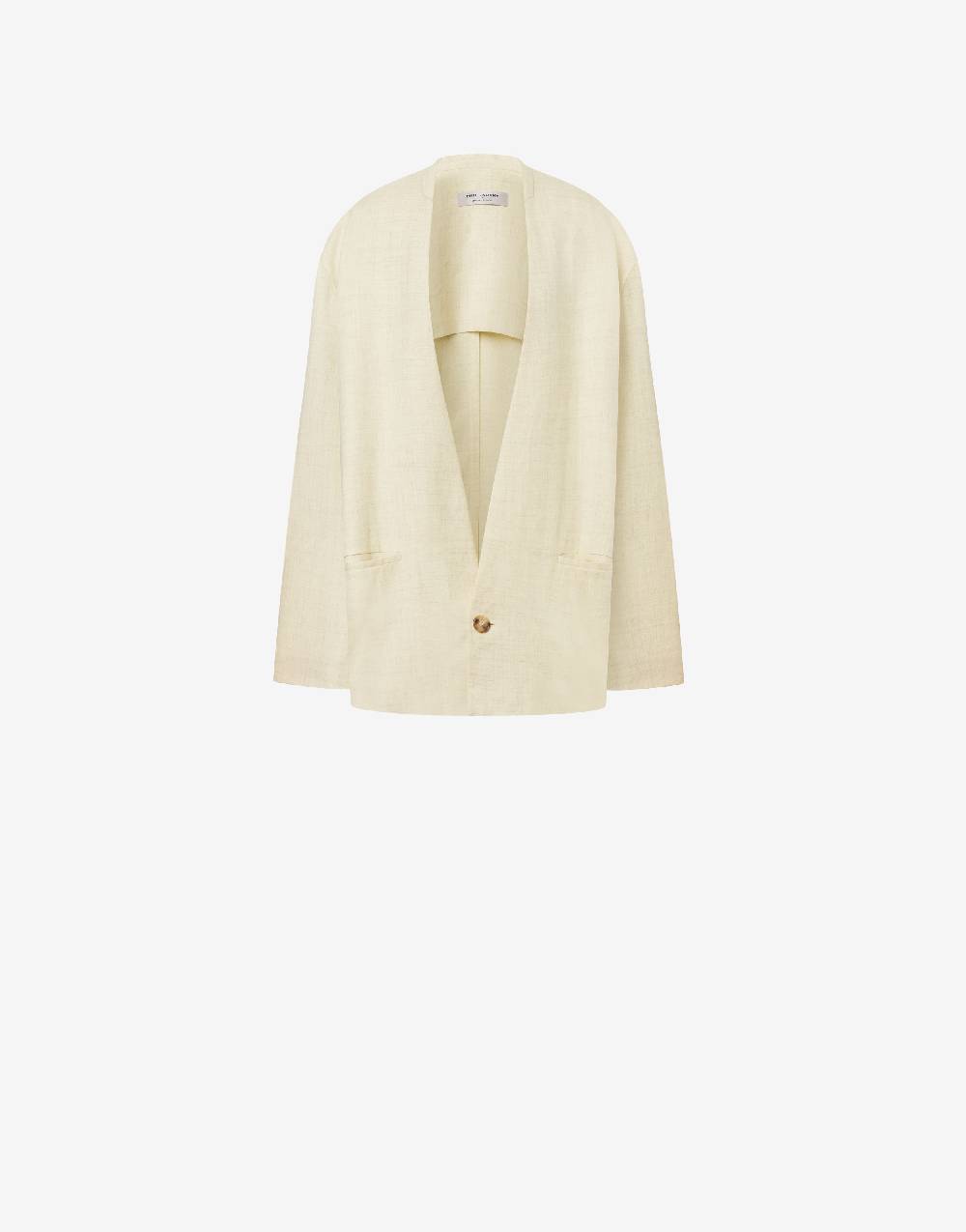 Philosophy Di Lorenzo Serafini Giacca oversize in tela misto lino