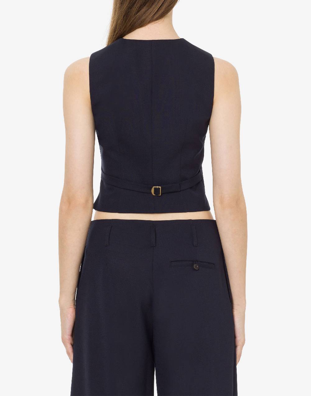 Philosophy Di Lorenzo Serafini Gilet In Lana Leggera Stretch
