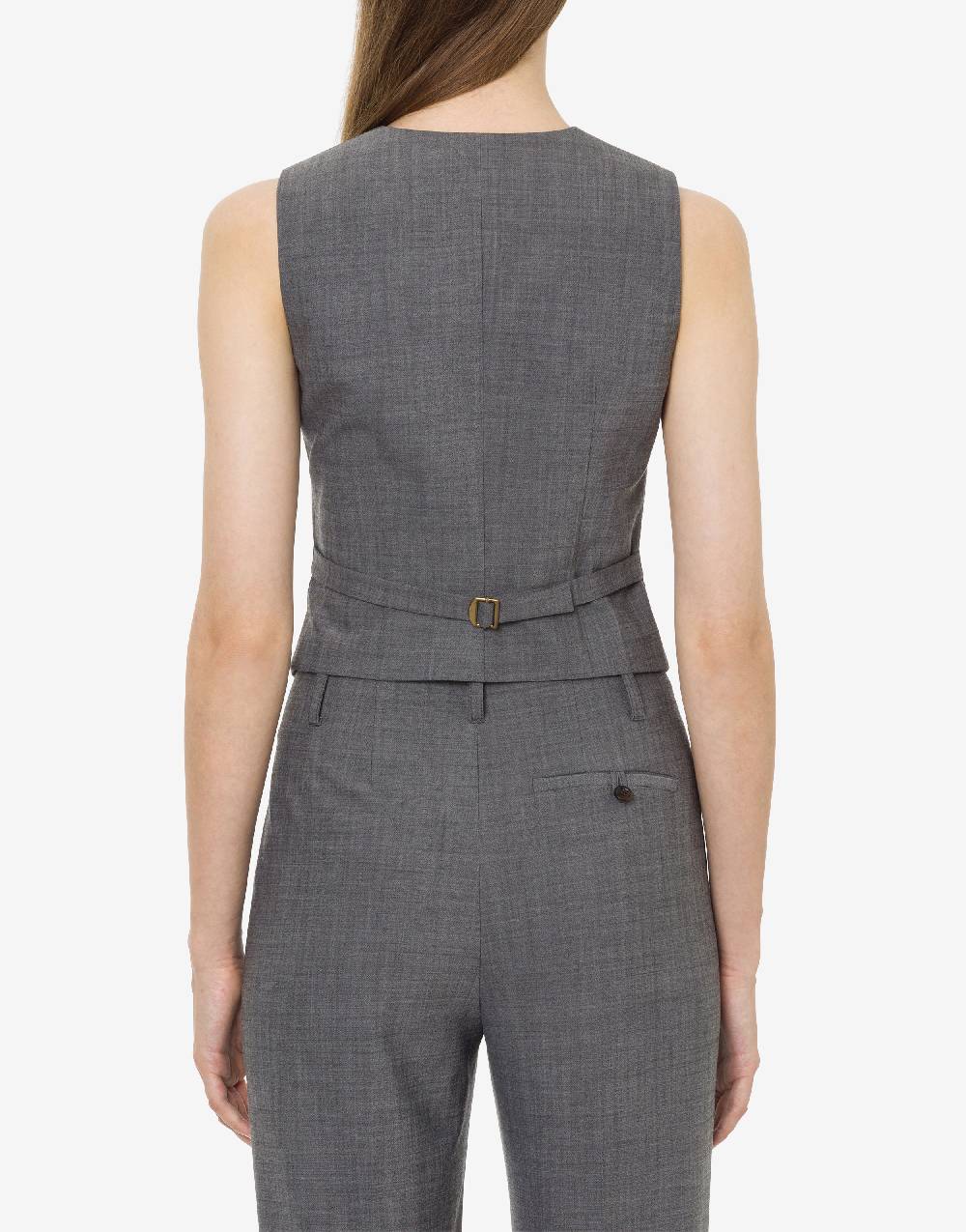 Philosophy Di Lorenzo Serafini Gilet In Lana Leggera Stretch