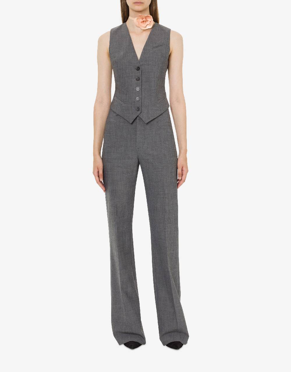 Philosophy Di Lorenzo Serafini Gilet In Lana Leggera Stretch