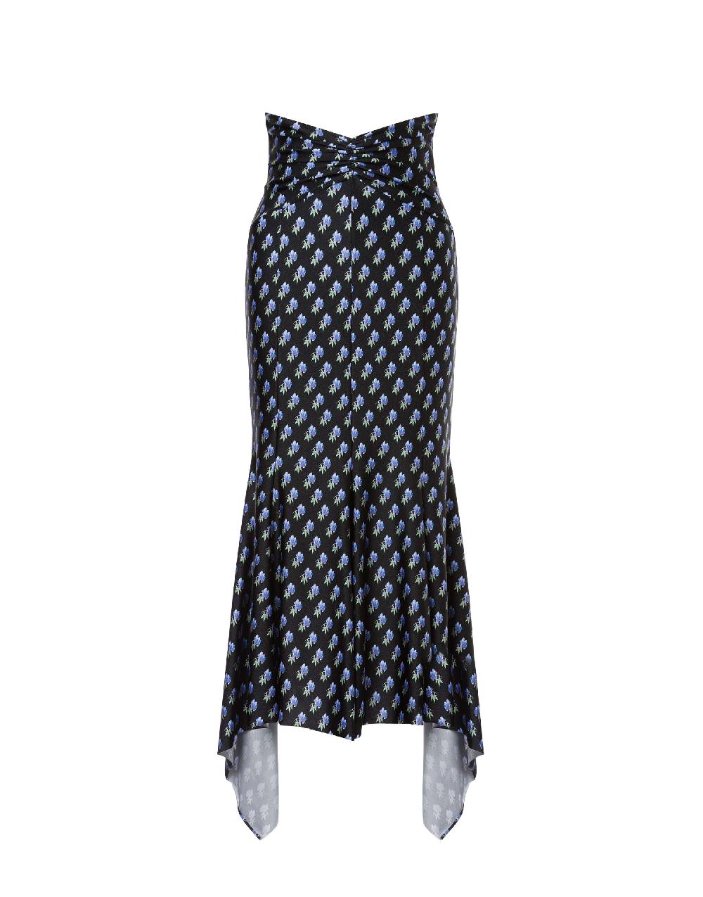 Philosophy Di Lorenzo Serafini Gonna In Lycra Con Micro Stampa Fiori