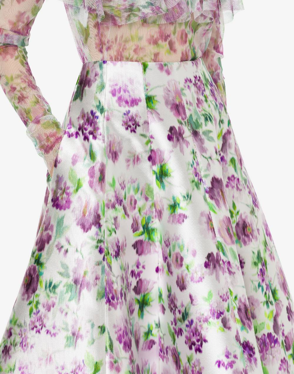 Philosophy Di Lorenzo Serafini Gonna In Radzmir Con Stampa Fiori