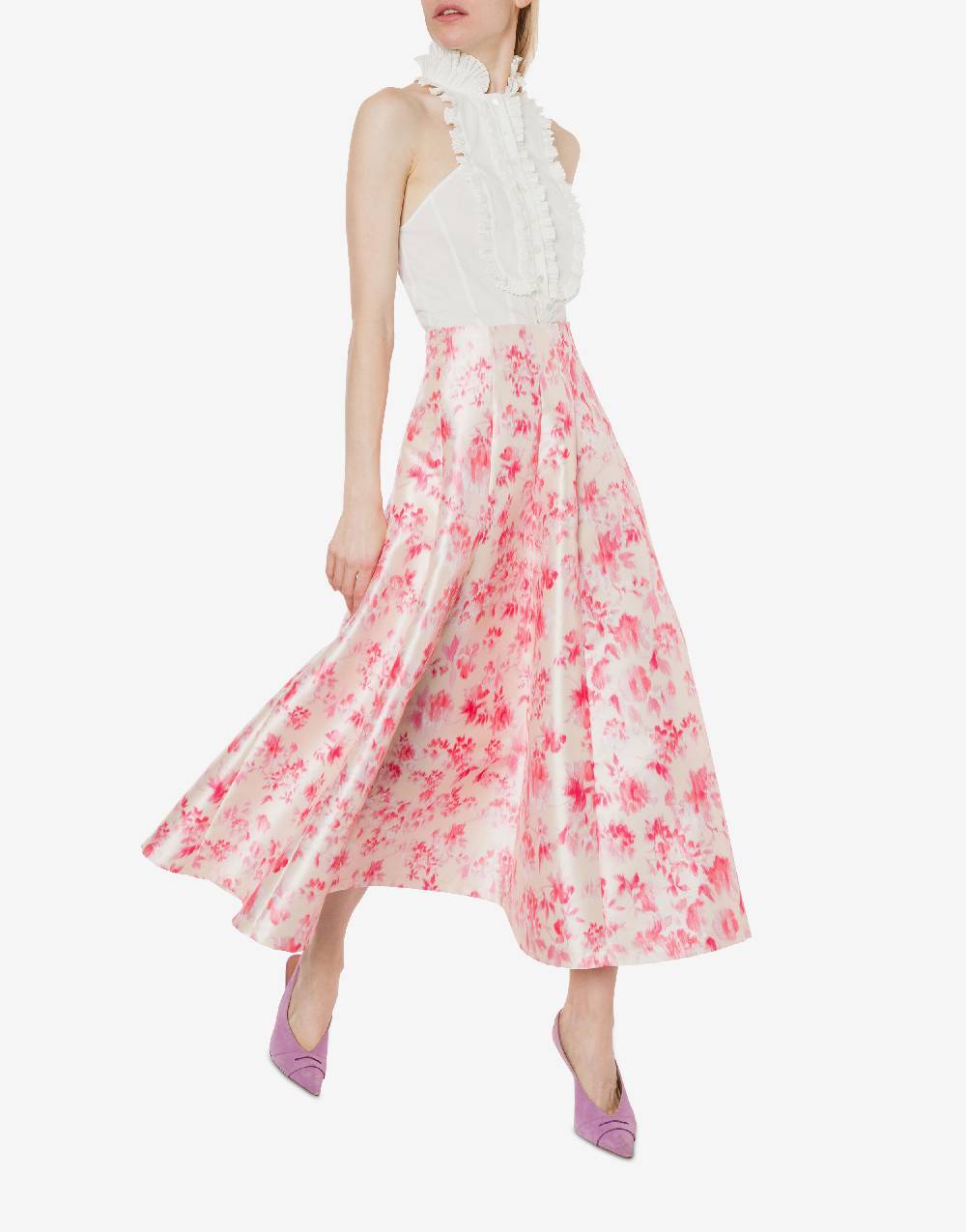 Philosophy Di Lorenzo Serafini Gonna In Radzmir Con Stampa Fiori