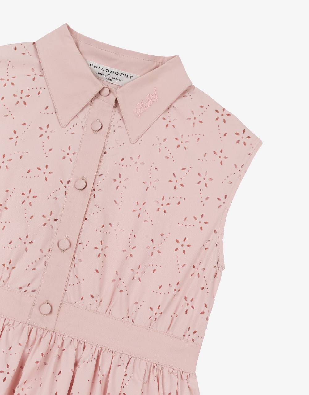 Philosophy Di Lorenzo Serafini Kids Abito In Cotone Con Motivo Floreale