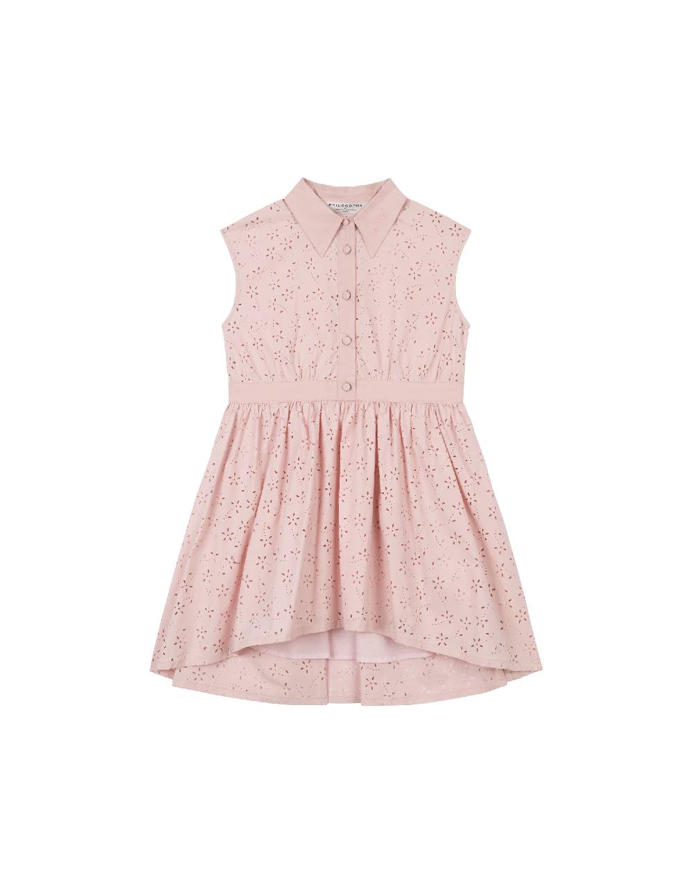 Philosophy Di Lorenzo Serafini Kids Abito In Cotone Con Motivo Floreale