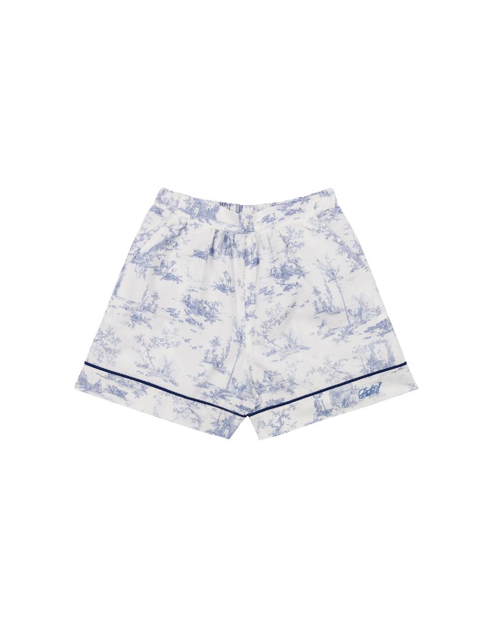Philosophy Di Lorenzo Serafini Kids Bermuda In Cotone Con Stampa Toile De Jouy