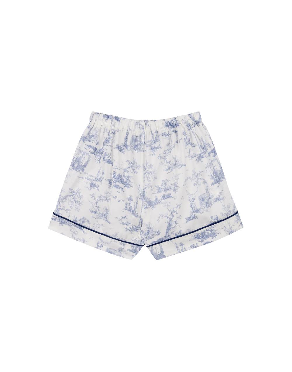 Philosophy Di Lorenzo Serafini Kids Bermuda In Cotone Con Stampa Toile De Jouy