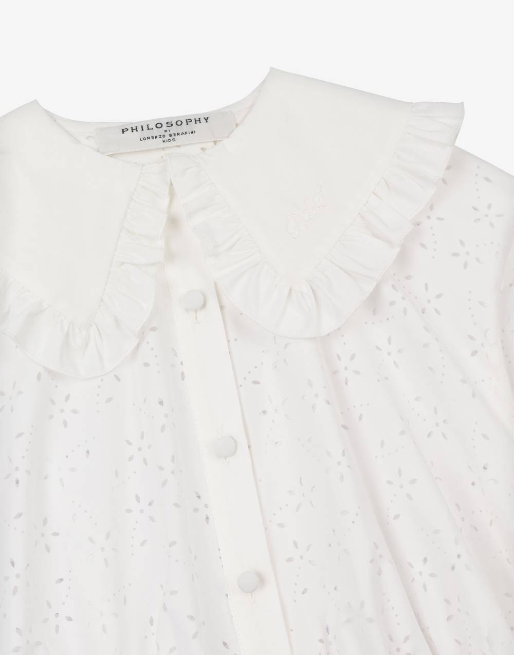 Philosophy Di Lorenzo Serafini Kids Camicia In Popeline Con Motivo Floreale