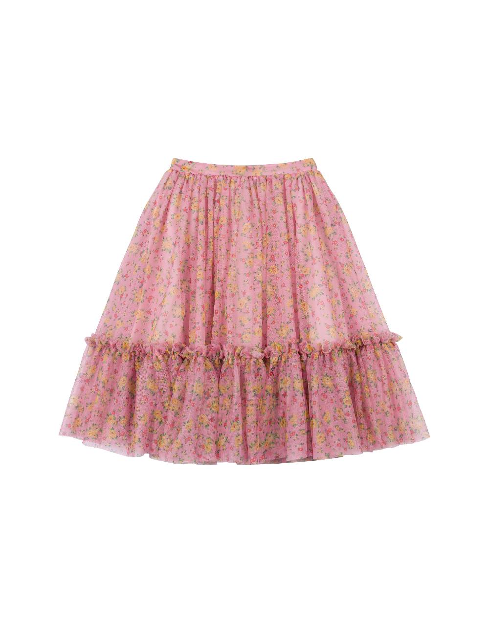 Philosophy Di Lorenzo Serafini Kids Gonna In Tulle Con Stampa Fiori