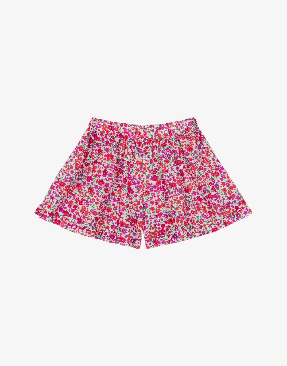 Philosophy Di Lorenzo Serafini Kids short in cotone con stampa fiori