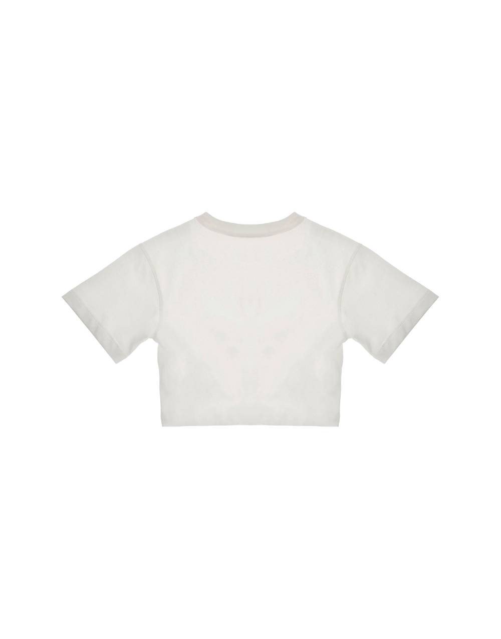 Philosophy Di Lorenzo Serafini Kids T-shirt Crop Con Patch 'doppia P'