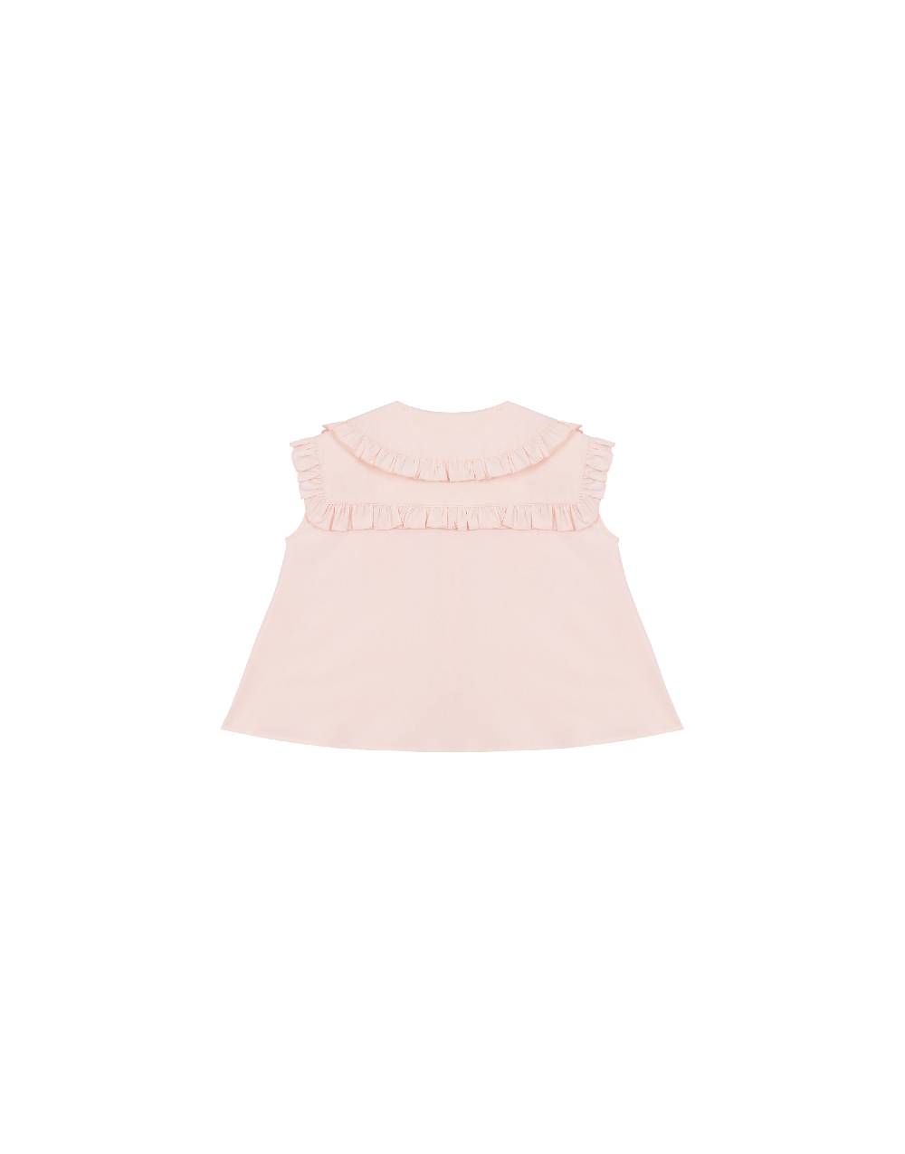Philosophy Di Lorenzo Serafini Kids Top In Popeline Con Maxi Colletto