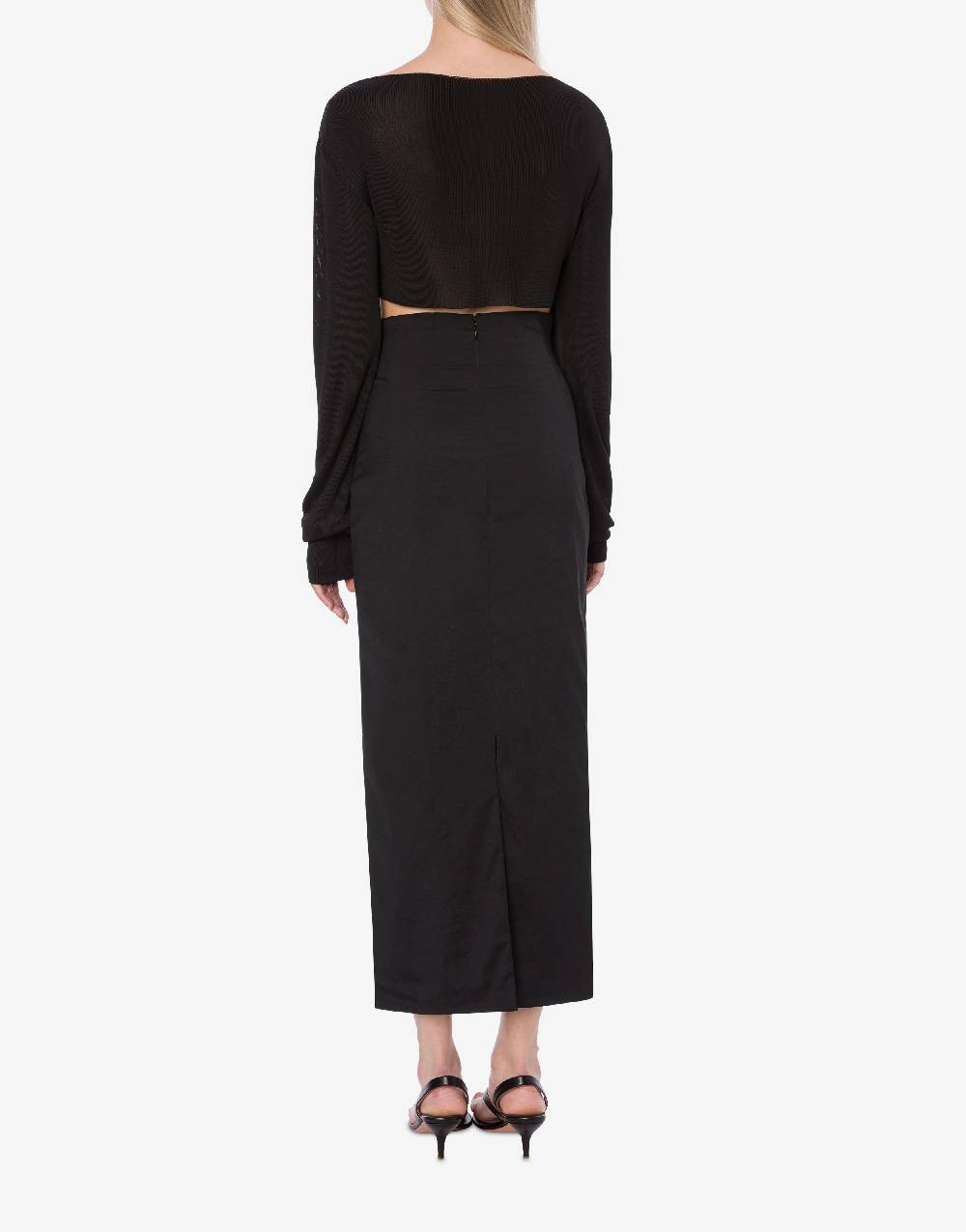 Philosophy Di Lorenzo Serafini Maglia Crop Con Piercing