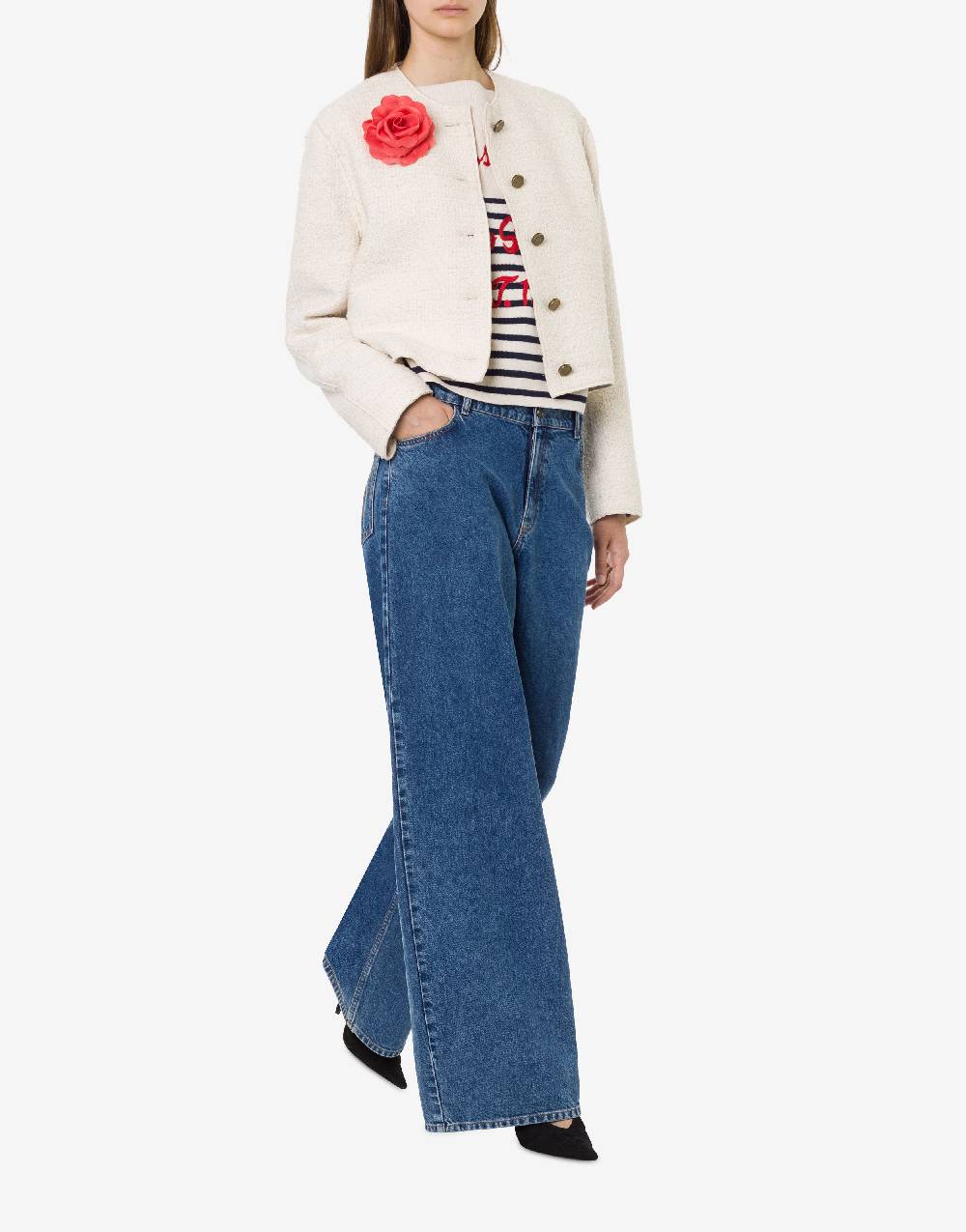 Philosophy Di Lorenzo Serafini Maglione In Lana E Cotone Con Logo