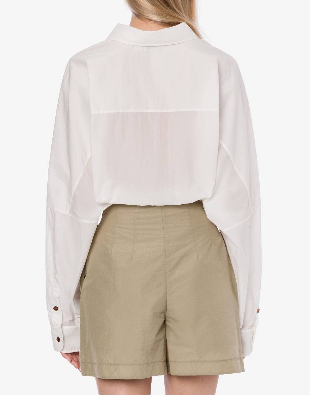 Philosophy Di Lorenzo Serafini Maxi Camicia In Nylon