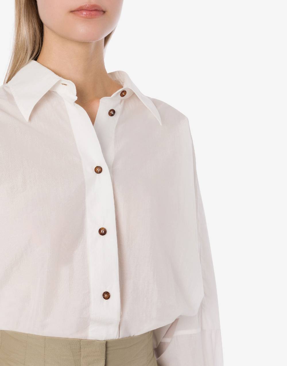 Philosophy Di Lorenzo Serafini Maxi Camicia In Nylon